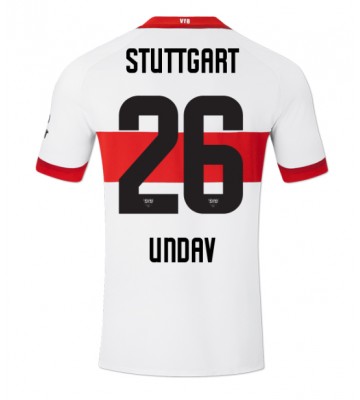 Stuttgart Deniz Undav #26 Hjemmebanetrøje 2024-25 Kort ærmer